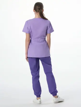 Костюм MEDLINE СИМПЛ-001 женский с БР (фиолетовый/сирень) женские медицинские