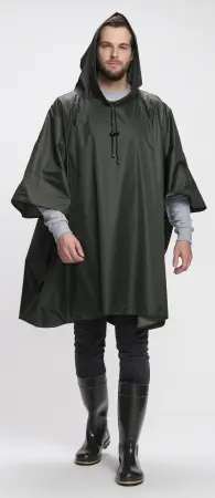 Плащ-пончо влагозащитный (хаки)