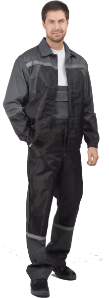 Костюм АВТОМОЙЩИК с ПК (серый)