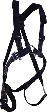 Страховочная привязь СП-02-01 (О) ФАСТ с идентификационной книжкой и спинным удлинителем (черный)