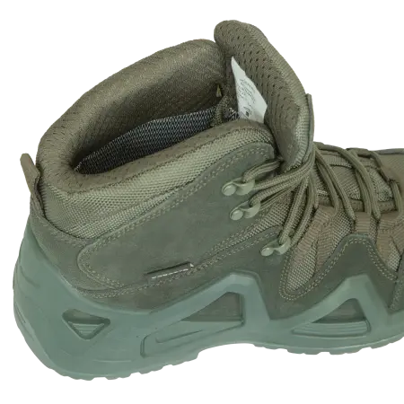 Ботинки КАБАРГА ПУ/Нитрил (олива)