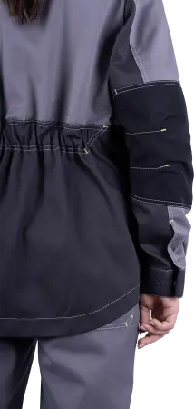 Куртка ЭДВАНС женская (серый/т.серый/черный)