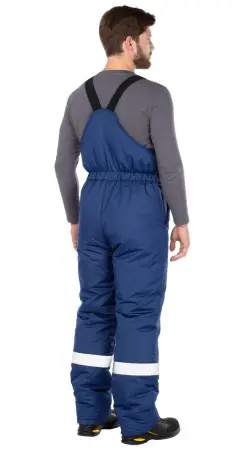 Костюм ТРАНЗИТ зимний с ПК (синий/серый)