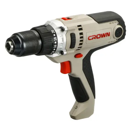 Шуруповерт сетевой CROWN CT10152 420Вт 0-480/0-1800об/мин БЗП 2-13мм 1,7-80Нм
