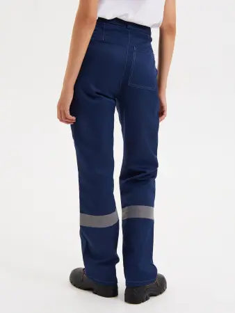 Костюм НОВА женский с БР (синий/васильковый)