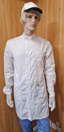 Халат DOKA-I003 антистатический (белый)