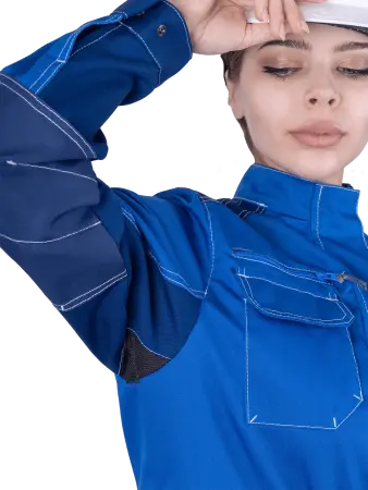 Куртка ЭДВАНС ИМПОРТ женская (василек/синий)