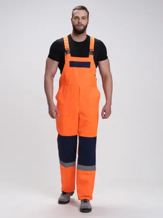 Костюм сигнальный ЛИГОР-2 СОП с ПК (оранжевый/т.синий)