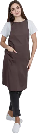 Фартук ЕВРО (коричневый)