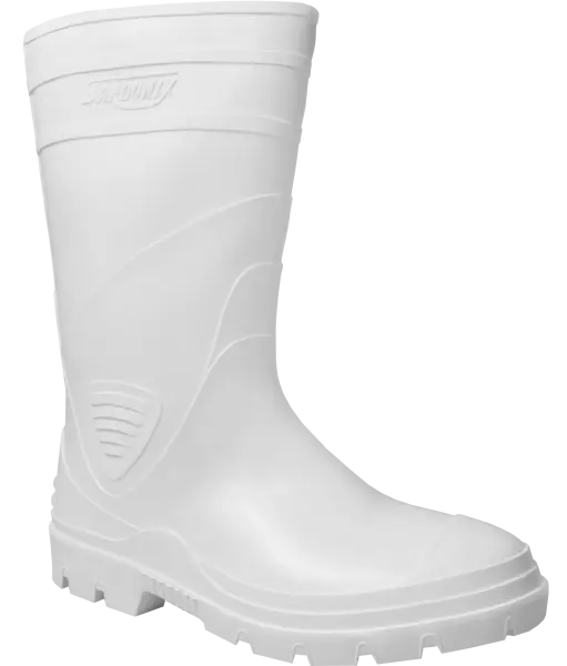 Сапоги ПВХ женские резиновые белые
