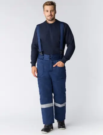 Костюм Т-УЛЬТРА зимний с БР (т.синий/васильковый)