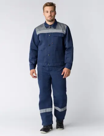 Костюм Т-2 СОП с ПК (т.синий/василек)