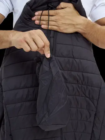 Куртка ДЕМИ стеганая зимняя (черный) Куртка ДЕМИ стеганая зимняя (черный)