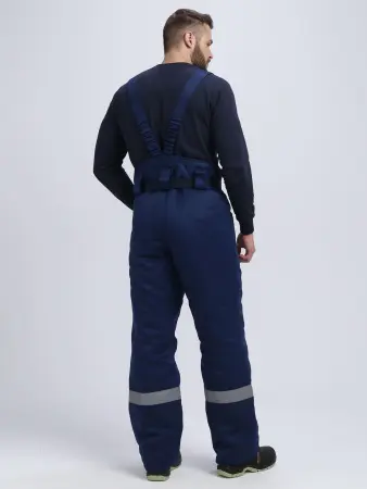 Костюм Т-УЛЬТРА СОП зимний с БР (т.синий/лимонный)