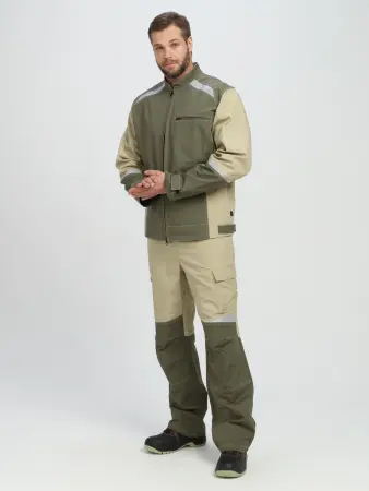 Куртка ЧЕЛСИ CH (хаки/бежевый)