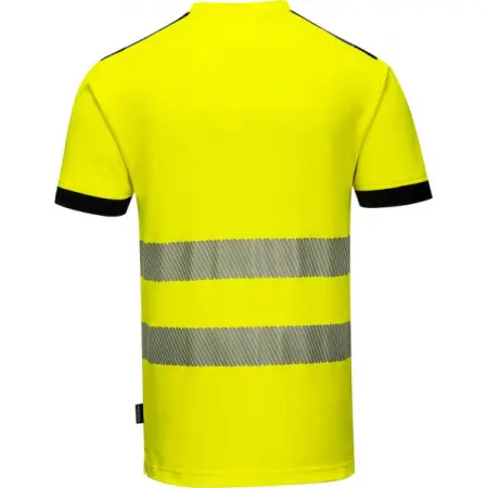 Футболка PORTWEST T181 сигнальная (желтый/черный)