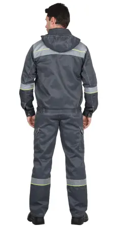 Костюм СИРИУС-ТИТАН с ПК (серый/св.серый)