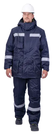 Костюм ПЕТРОЛЕУМ-2 зимний с ПК (т.синий)