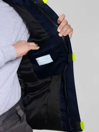 Жилет ФЛОФТ зимний (т.синий/васильковый)