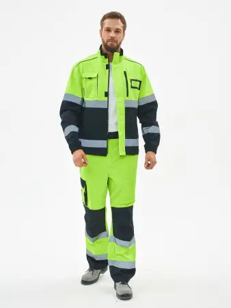 Костюм сигнальный PROFLINE SPECIALIST-1 с БР (желтый/черный)