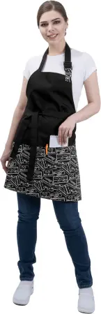 Фартук БАРИСТА (черный)