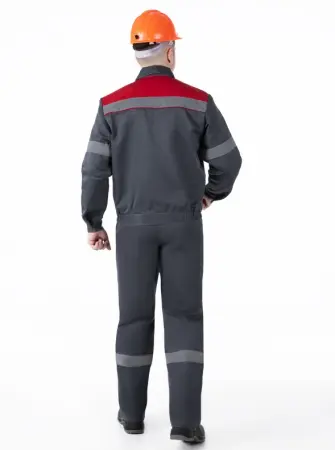 Костюм ЛЕГИОНЕР-2 СОП с ПК (т.серый/красный)