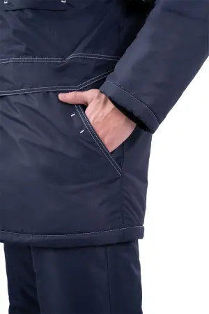 Костюм СТАРАТЕЛЬ ИМПОРТ зимний с БР (синий/василёк)