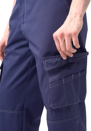 Костюм ДОКЕР с ПК (т.синий/бежевый)