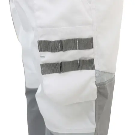 Полукомбинезон BRODEKS KS 402 (белый/серый)