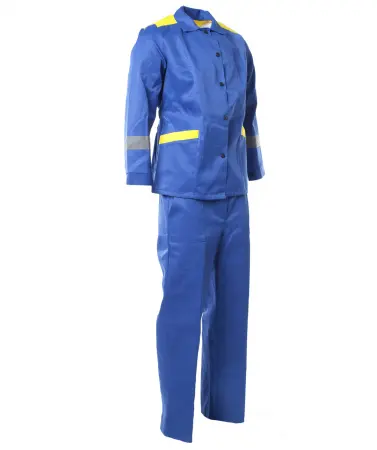 Костюм ДЮЙМОВОЧКА женский СОП с БР (василек/желтый)