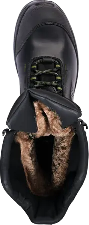 Ботинки VERT ПУ/ТПУ высокий берец нат.мех с КП и КС (черный)