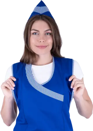 Униформа ВИКТОРИЯ (василек)