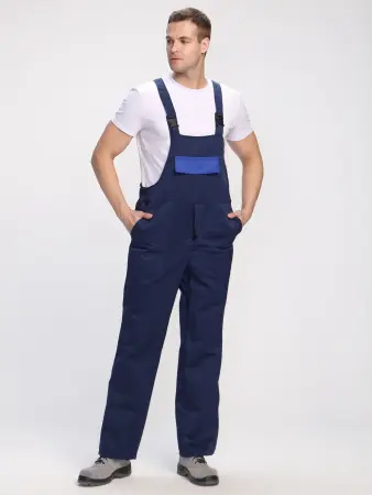 Полукомбинезон для ИТР (т.синий/васильковый)