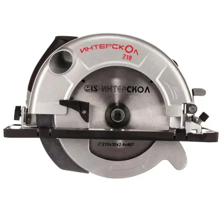 Циркулярная пила ИНТЕРСКОЛ ДП-210/1900М 98.1.1.20 1900Вт 210мм 5000об/мин