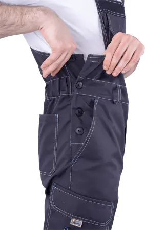 Полукомбинезон ТУРБО SAFETY (т.серый/чёрный) Полукомбинезон ТУРБО SAFETY (т.серый/чёрный)