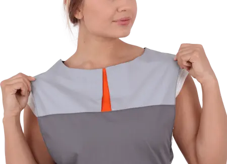 Униформа ГРАНЬ (серый/оранжевый)