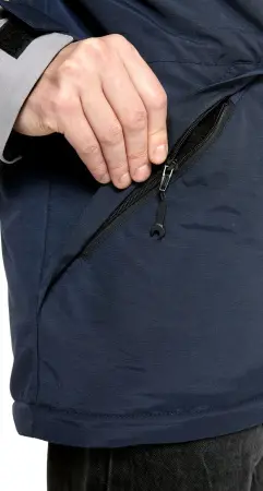 Куртка ЧЕЛЛЕНДЖЕР зимняя (синий/серый)