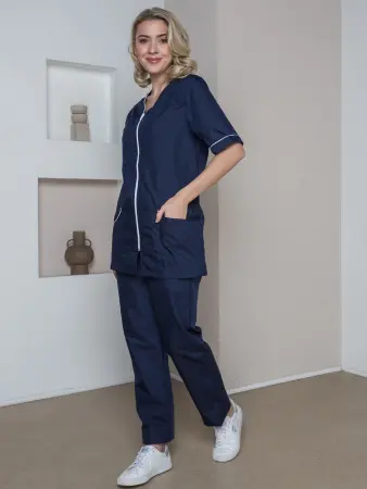 Костюм ВЕРА женский (т.синий)