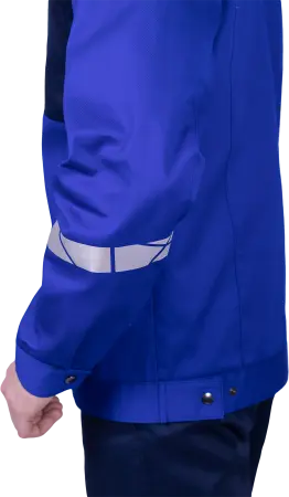 Куртка СТРОНГ ИМПОРТ (васильковый/т.синий)