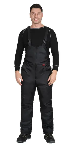 Полукомбинезон зимний (черный)