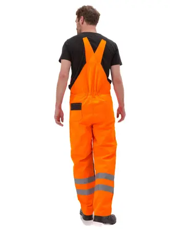 Костюм ПРОТЕКТ-ЛЮКС сигнальный с ПК (оранжевый/черный)