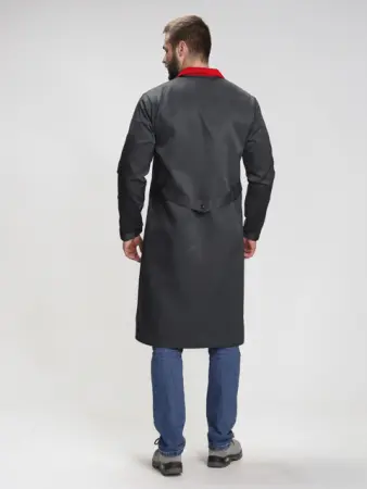 Халат ТЕХНОЛОГ (т.серый/красный)