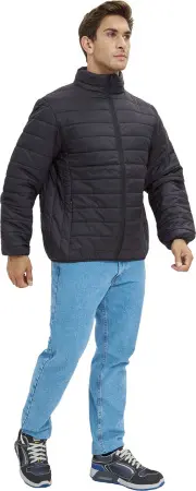 Куртка ДЕМИ стеганая зимняя (черный) Куртка ДЕМИ стеганая зимняя (черный)