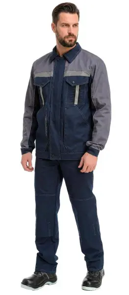 Костюм RONTA KS804 с БР (т.синий/серый)