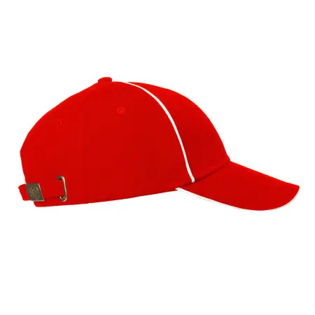 Бейсболка LEADER 206 (нм) (красный)