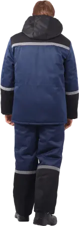 Костюм ЗИМА зимний СОП с БР (т.синий/чёрный) Костюм ЗИМА зимний СОП с БР (т.синий/чёрный)