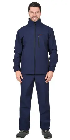 Куртка софтшелл СИРИУС-АЗОВ (синий)