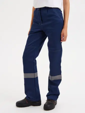 Костюм НОВА женский с БР (синий/васильковый)