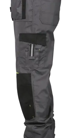 Полукомбинезон RONTA PL205 (т.серый/черный/лаймовый)