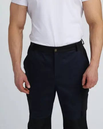 Брюки МИЛАН NEW CH МВО (т.синий/черный)